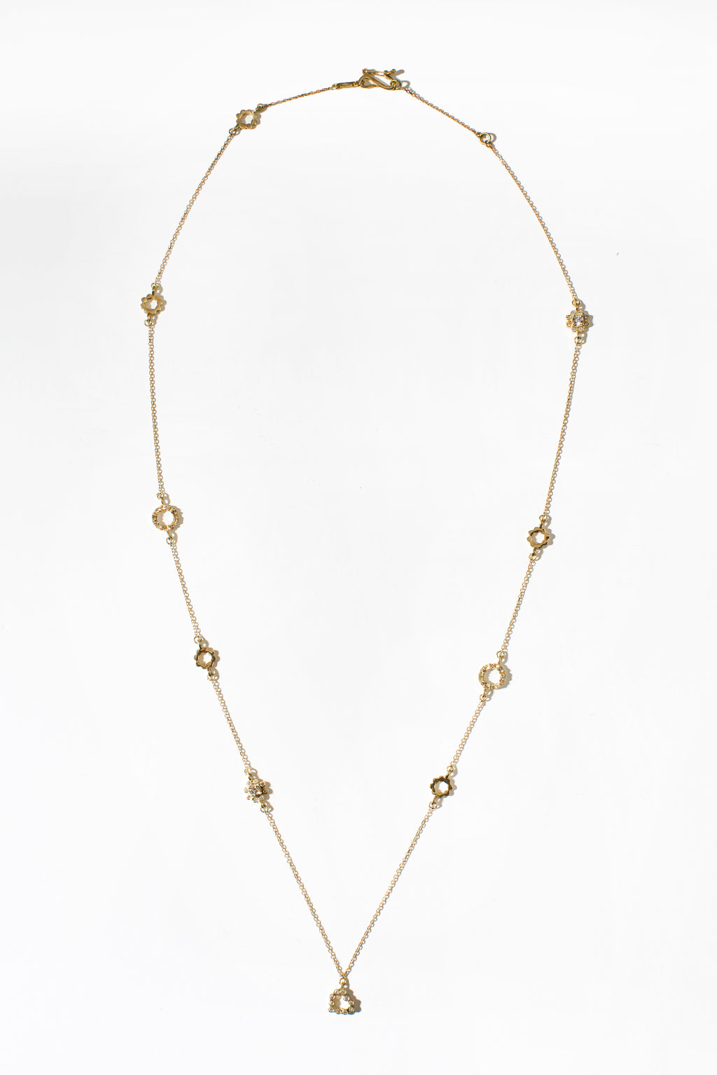 Flora Necklace with Heart Charm