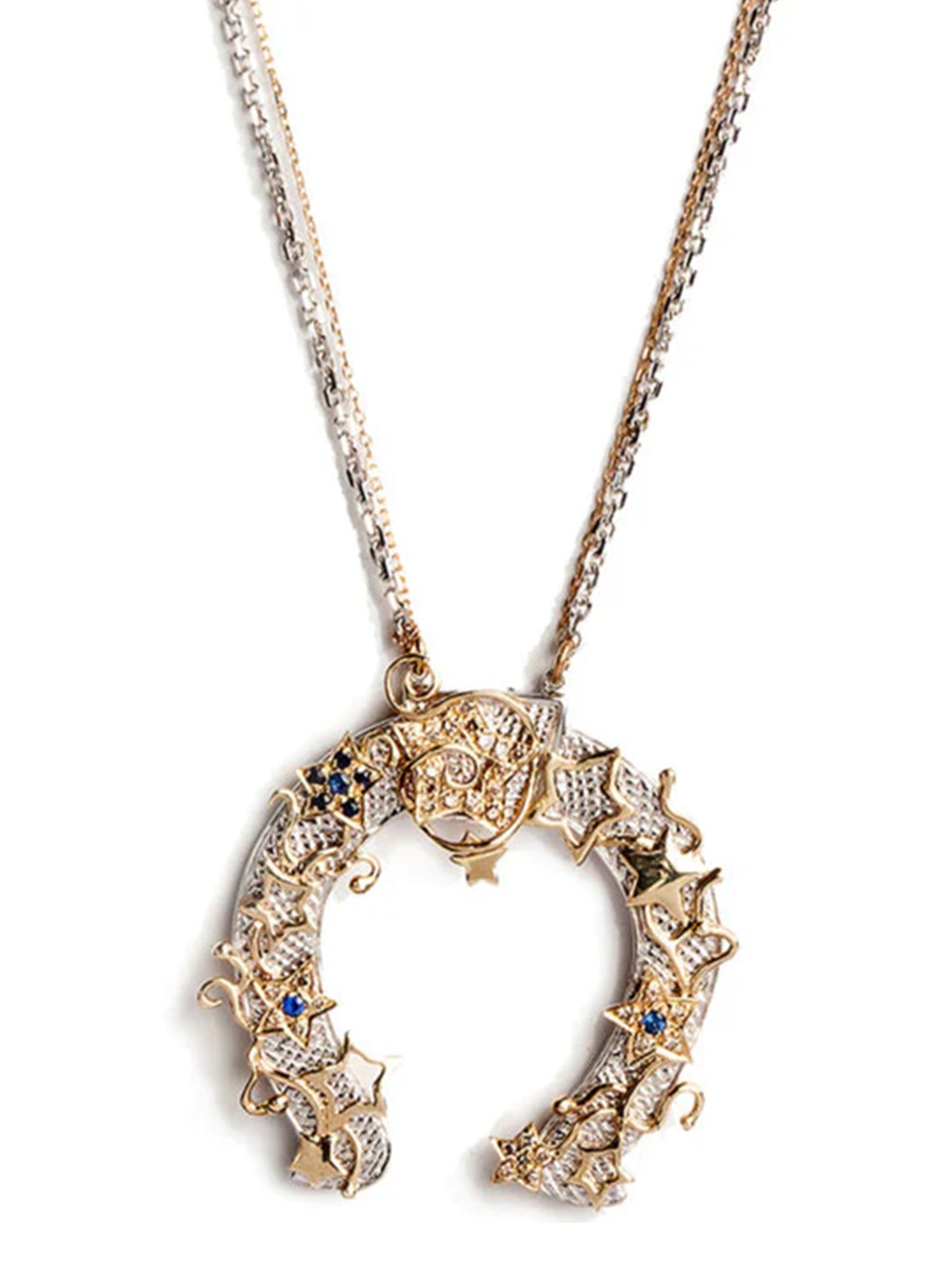Horseshoe Shooting for the Star Necklace | Hania Kuzbari