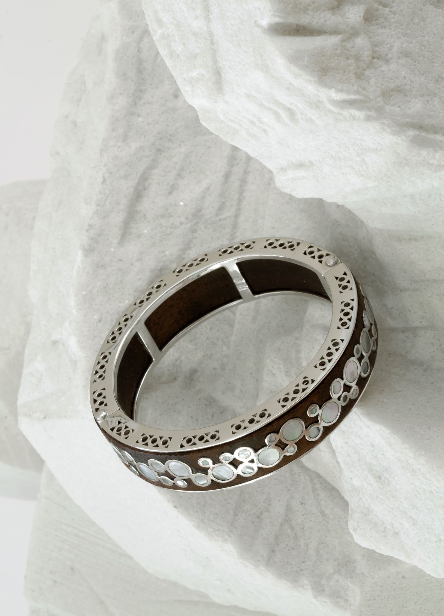 Mother of Pearl Arabesque Cleopatra Bracelet