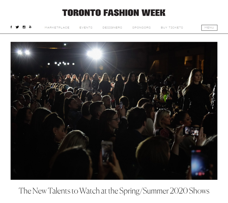 Toronto Fashion Week: The New Talents to Watch at the Spring/Summer 2020 Shows