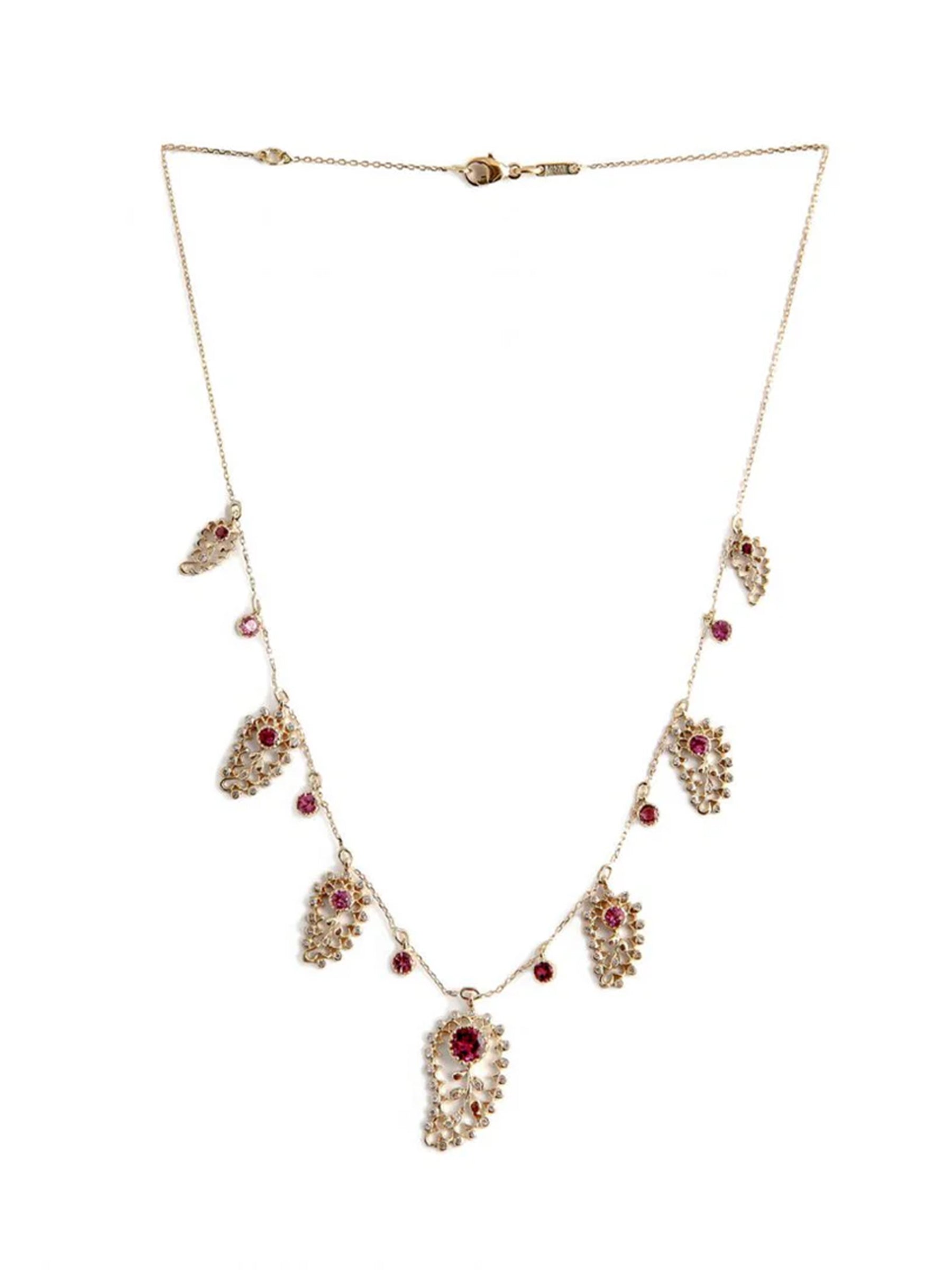 Aghabani Paisley Necklace
