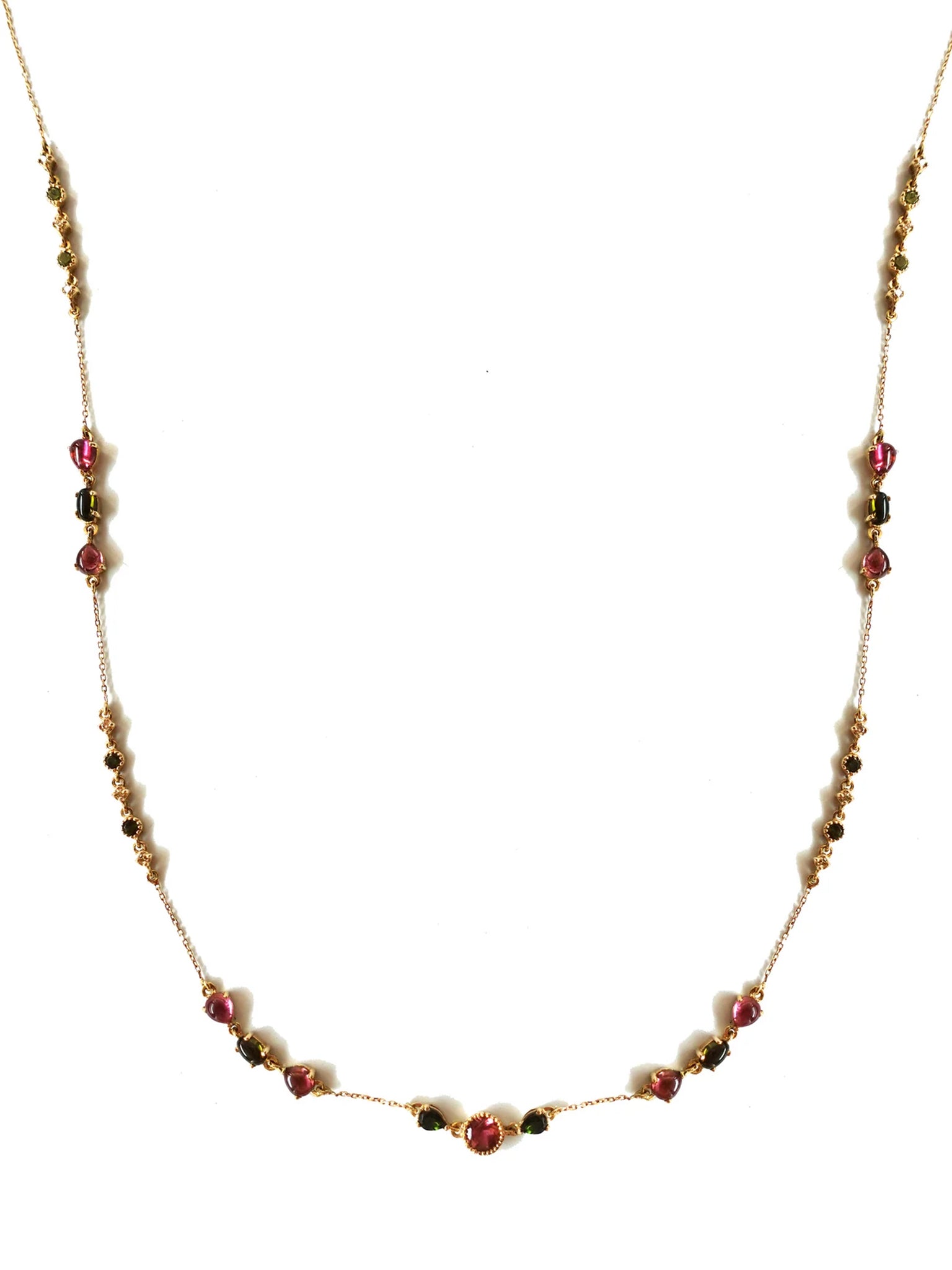 Arabesque Coloured Tourmaline Necklace