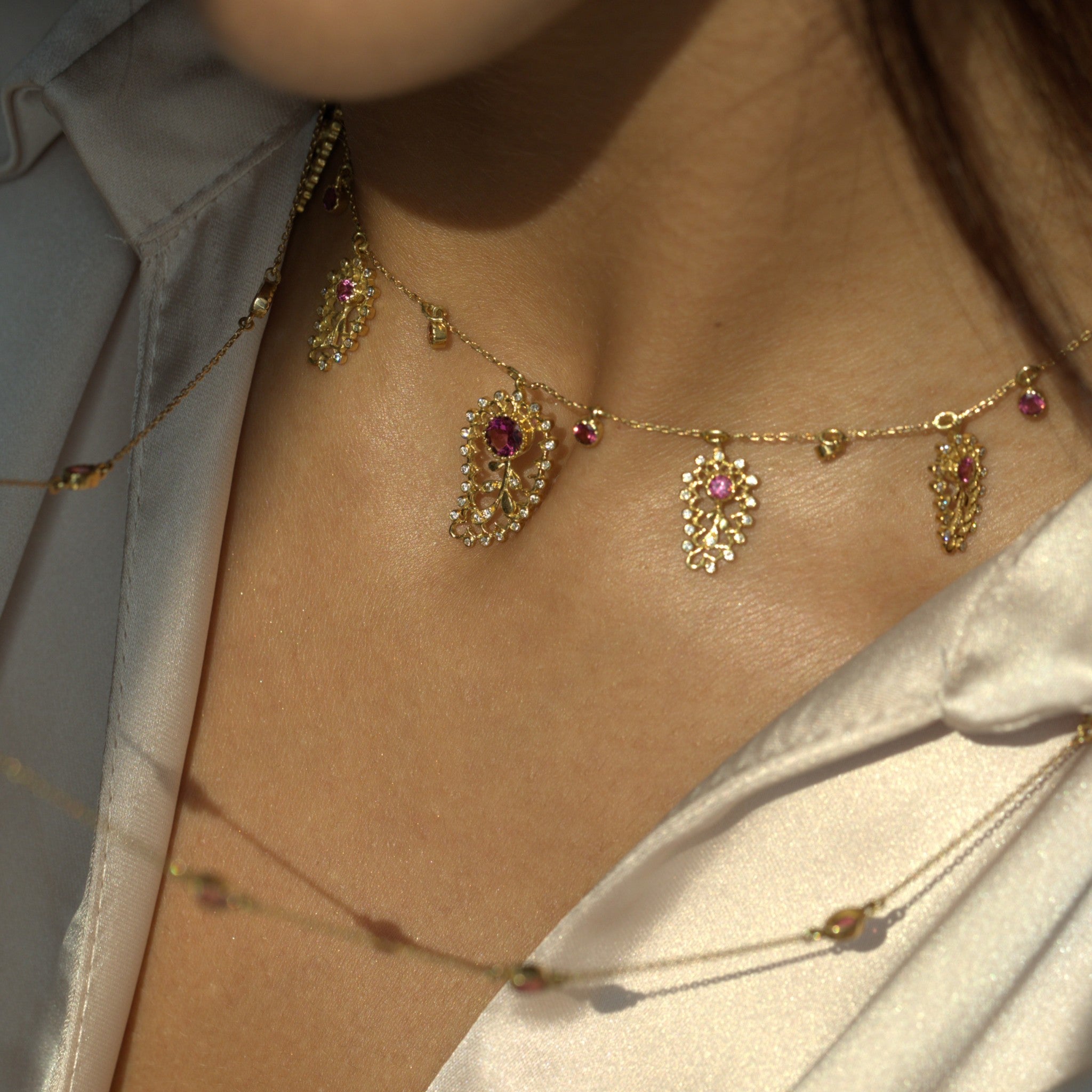 Aghabani Paisley Necklace
