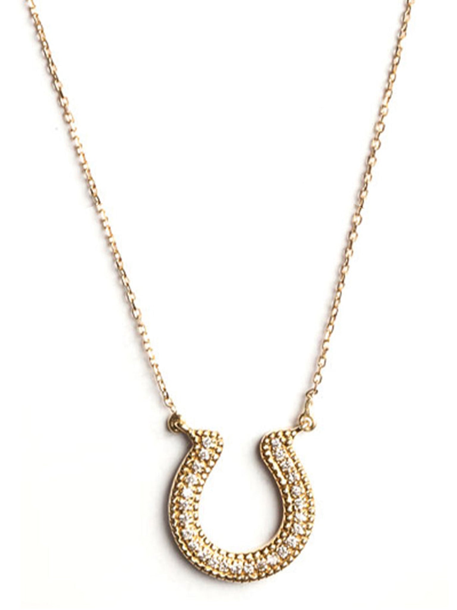 Horseshoe Diamonds Necklace