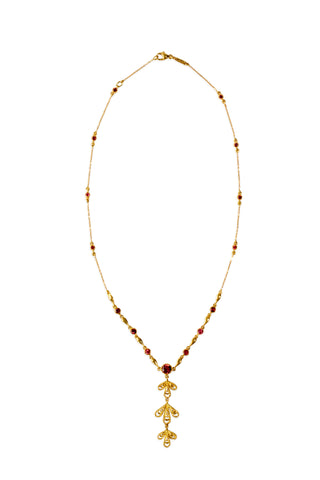 Aghabani Dropped Pergola Necklace