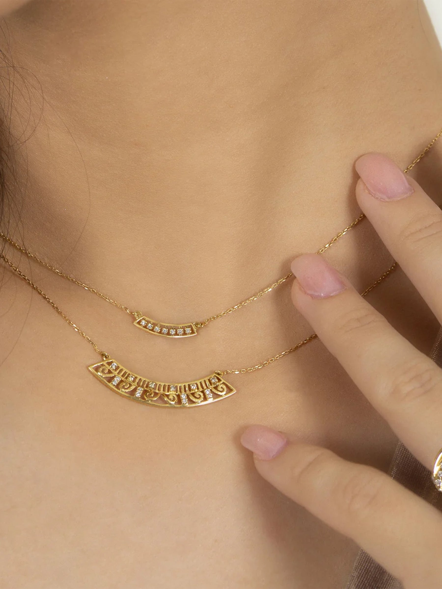 Levant Diamond Necklace