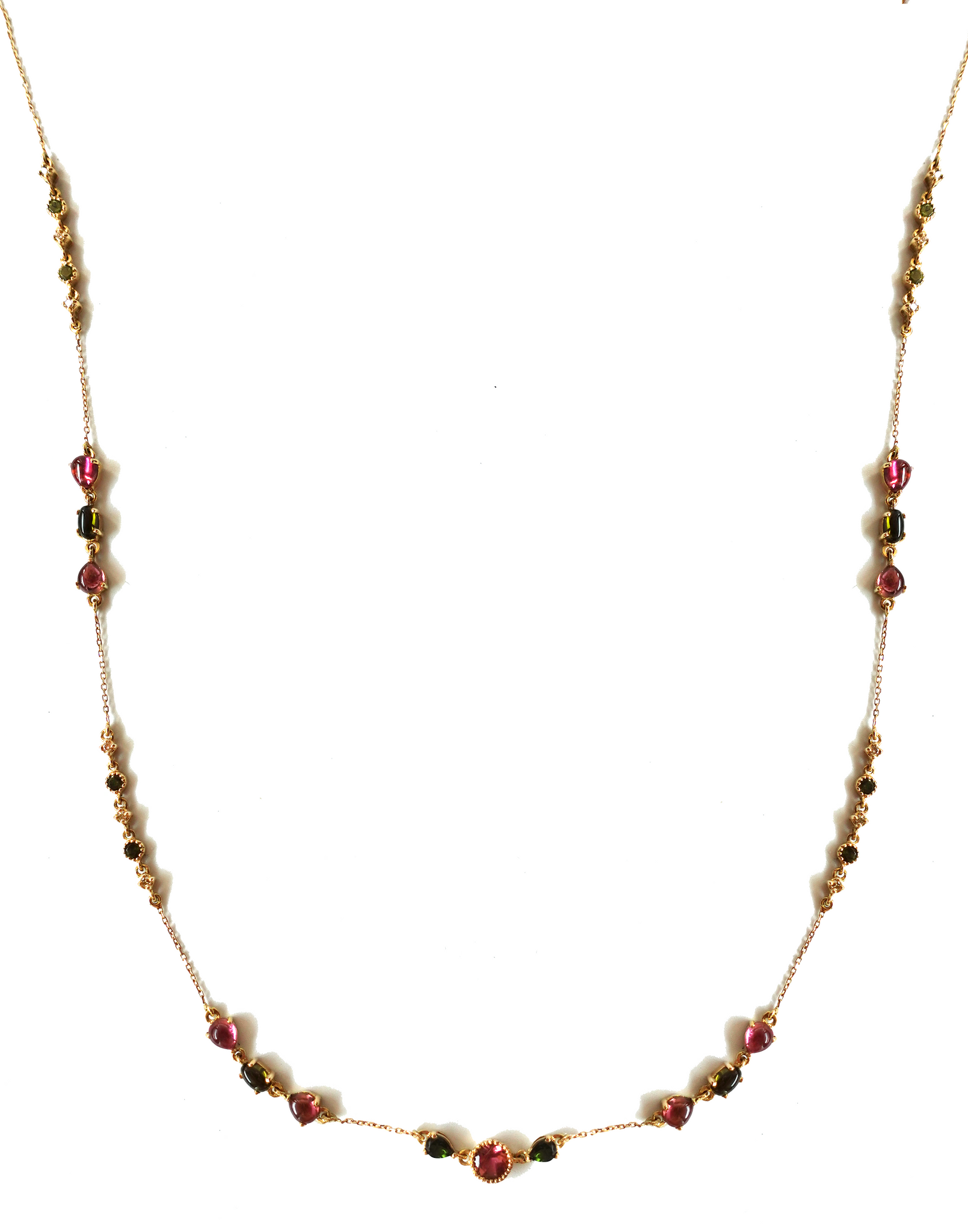 Arabesque Coloured Tourmaline Necklace