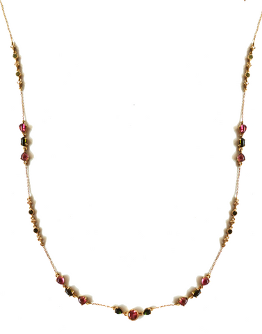 Arabesque Coloured Tourmaline Necklace